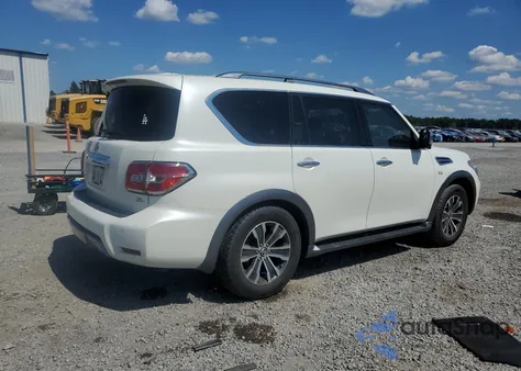 2020 Nissan Armada Sv z USA, uszkodzony, nr VIN JN8AY2ND9L9105564